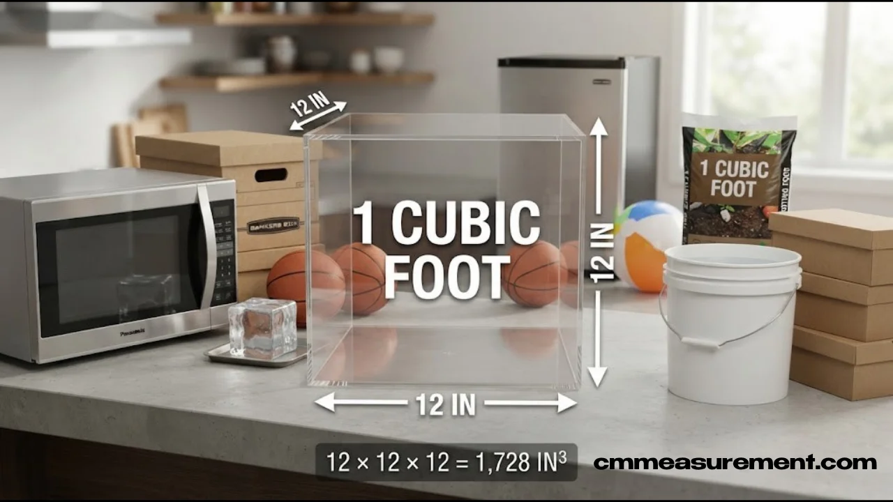 How Big Is 1 Cubic Foot?