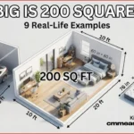 How Big Is 200 Square Feet?