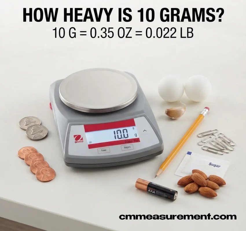 How Heavy Is 10 Grams?