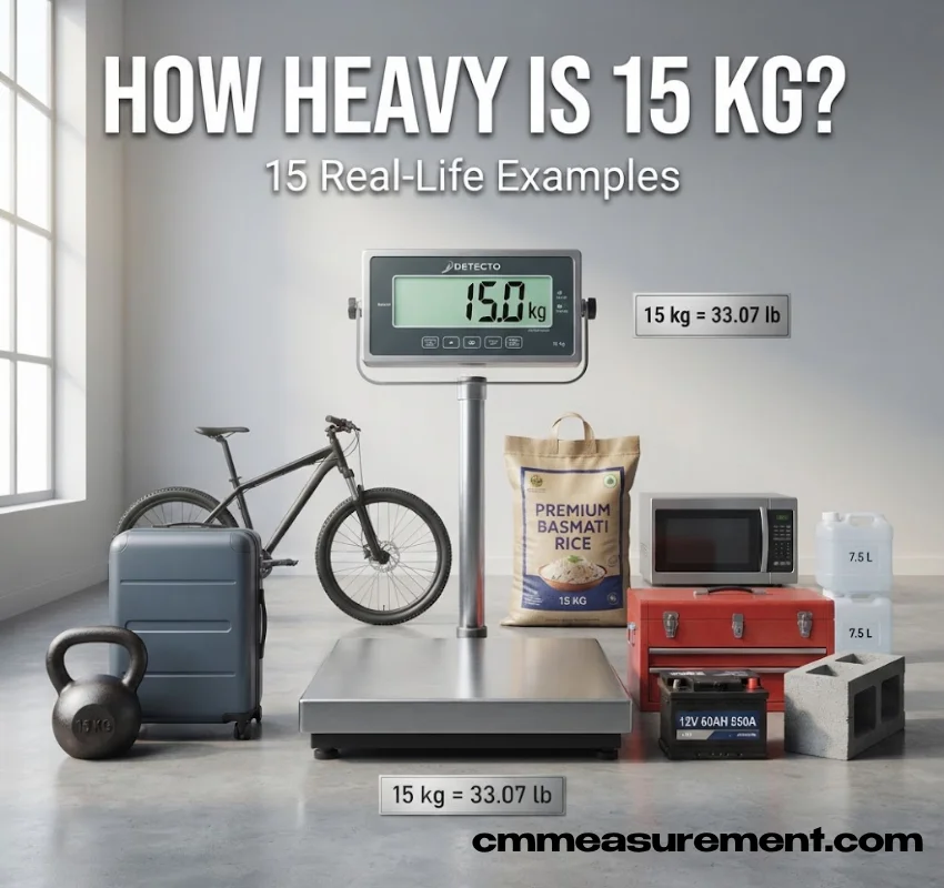 How Heavy Is 15 kg