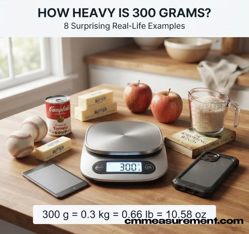How Heavy Is 300 Grams?