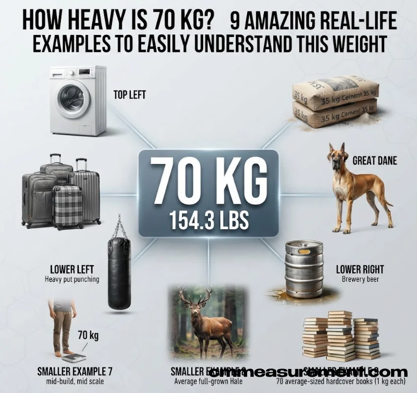 How Heavy Is 70 kg?