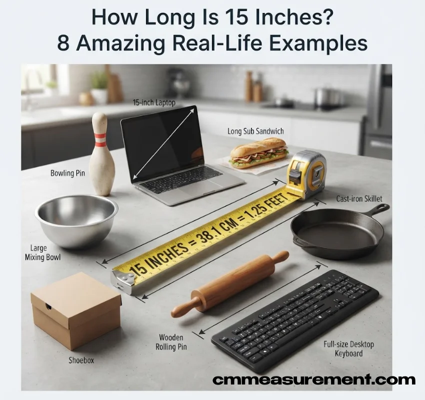 How Long Is 15 Inches?