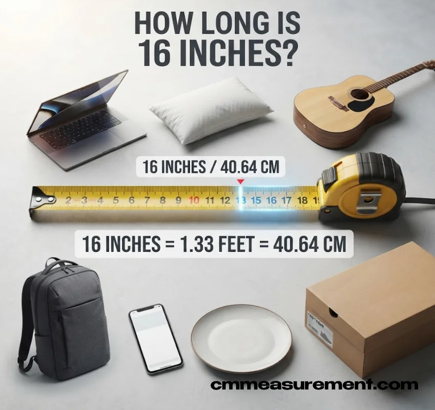 How Long Is 16 Inches?