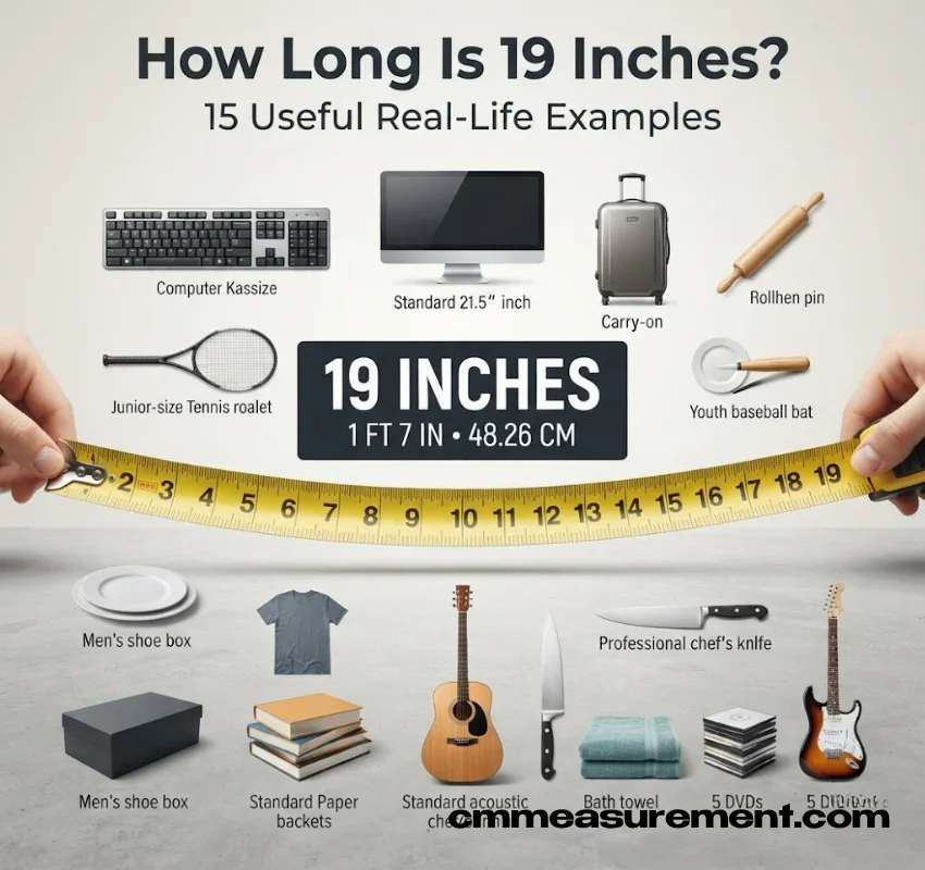 How Long Is 19 Inches?