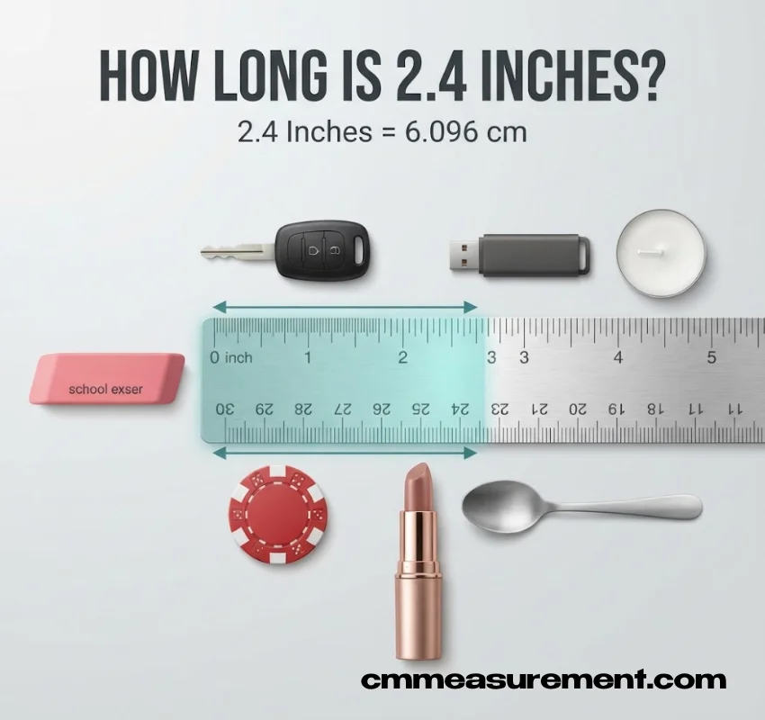 How Long Is 2.4 Inches?