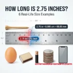 How Long Is 2.75 Inches