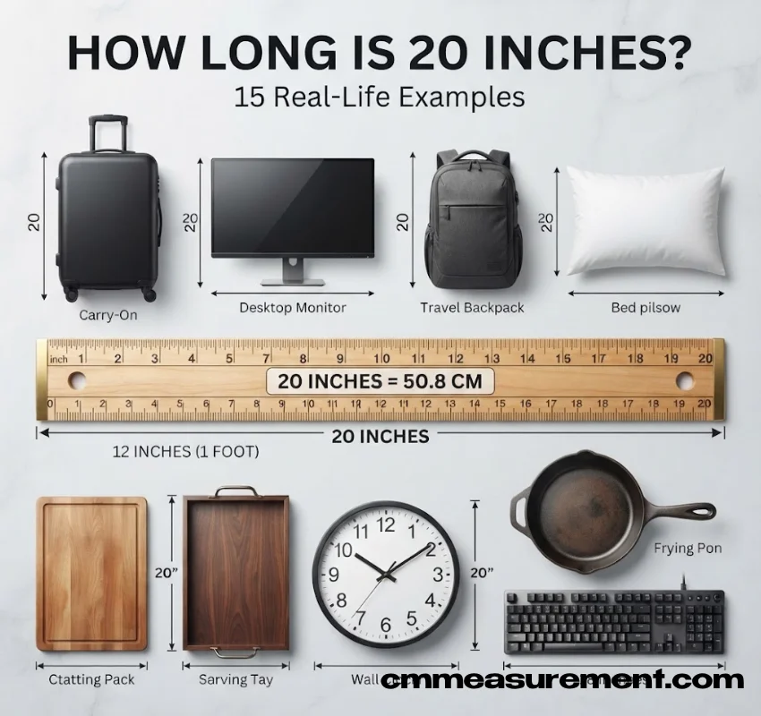 How Long Is 20 Inches?