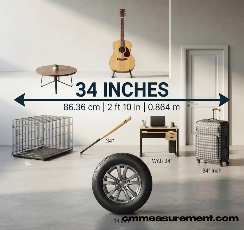 How Long Is 34 Inches?