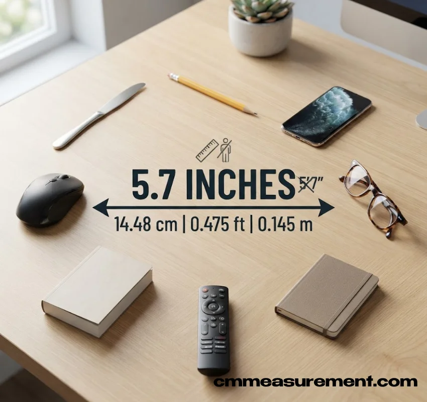 How Long Is 5.7 Inches?