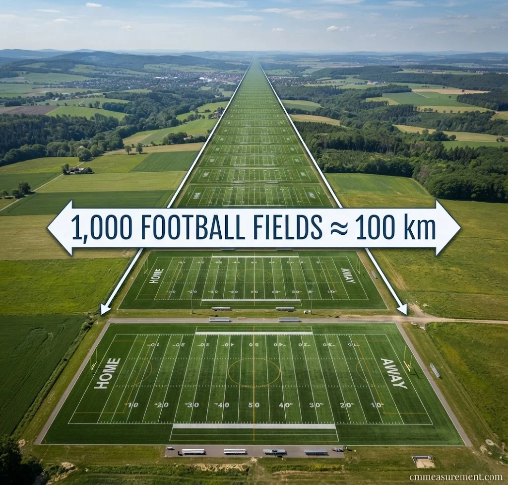 How Long Is 100 Kilometers