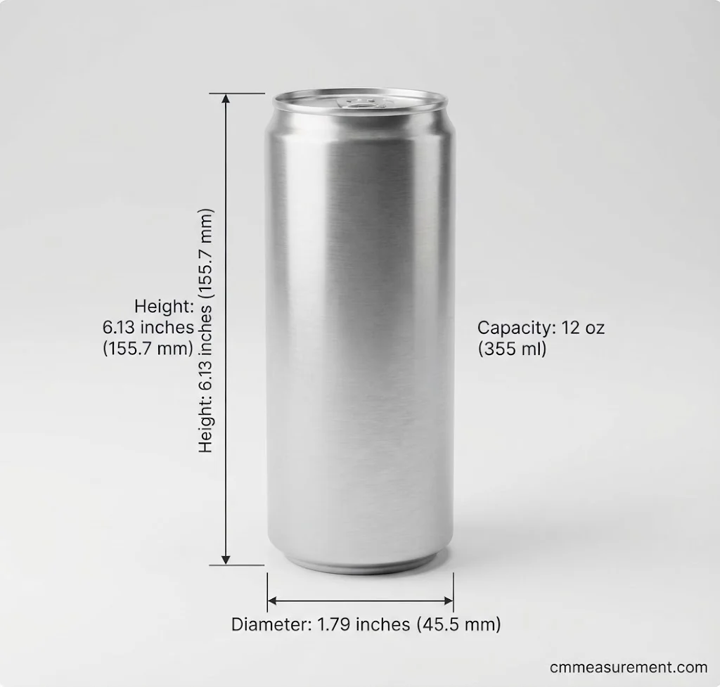 Aluminum Can Dimensions