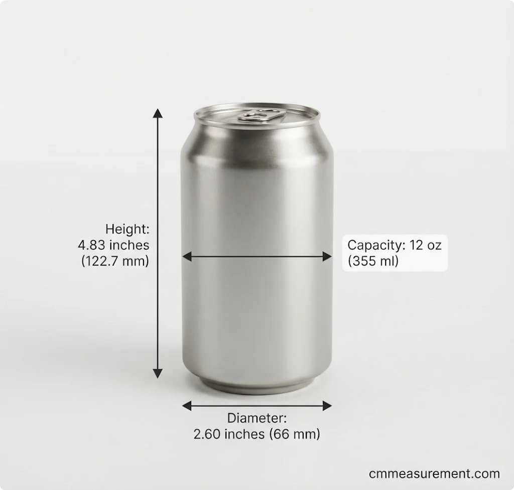 Aluminum Can Dimensions