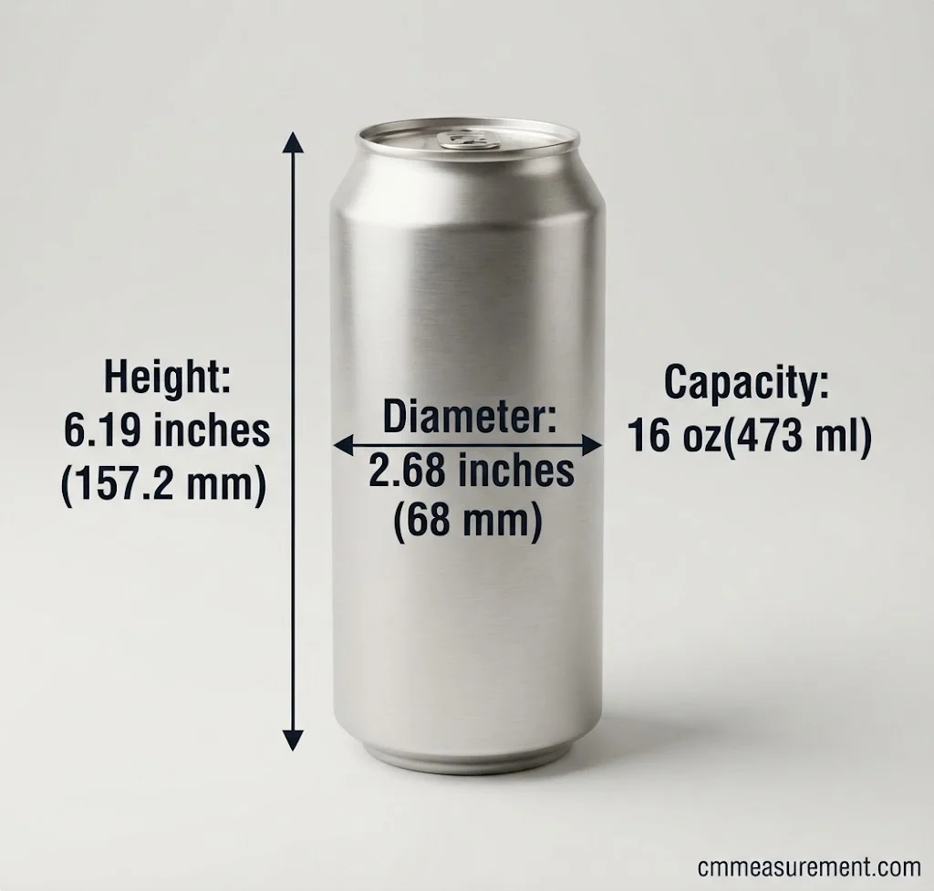 Aluminum Can Dimensions