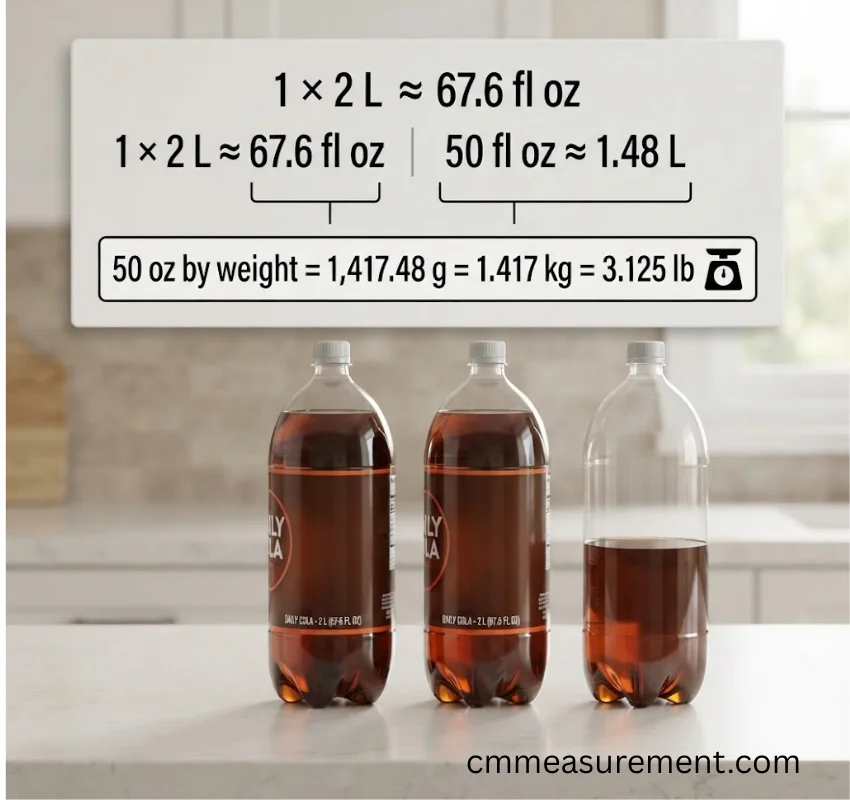 How Heavy Is 50 Ounces
