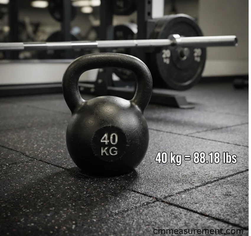 How Heavy Is 40 kg