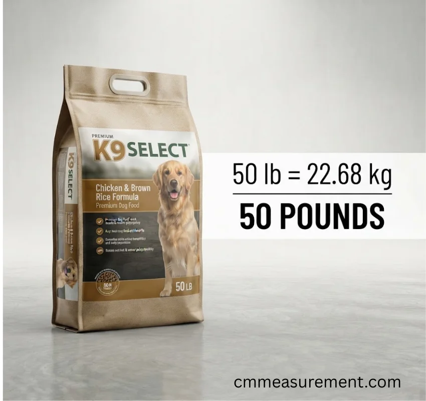 How Heavy Is 50 Lbs