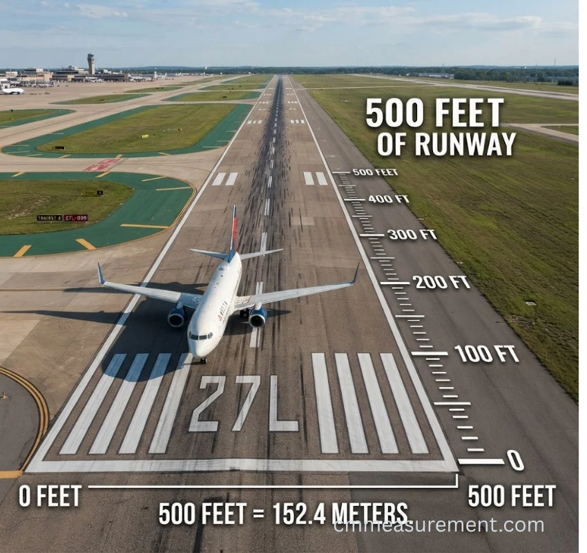 How Long Is 500 Feet