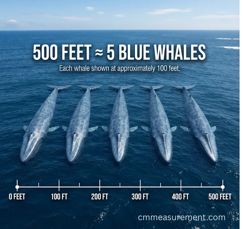 How Long Is 500 Feet