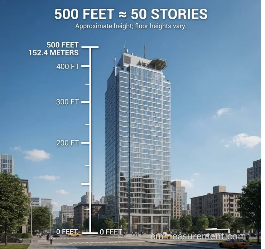 How Long Is 500 Feet