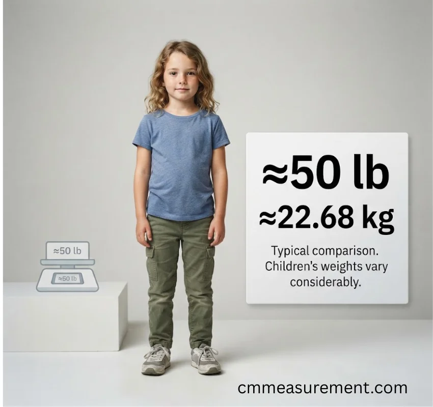 How Heavy Is 50 Lbs