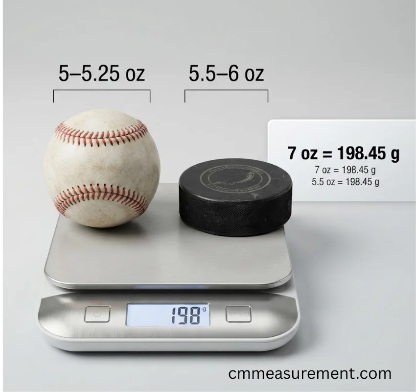 How Heavy Is 7 Ounces
