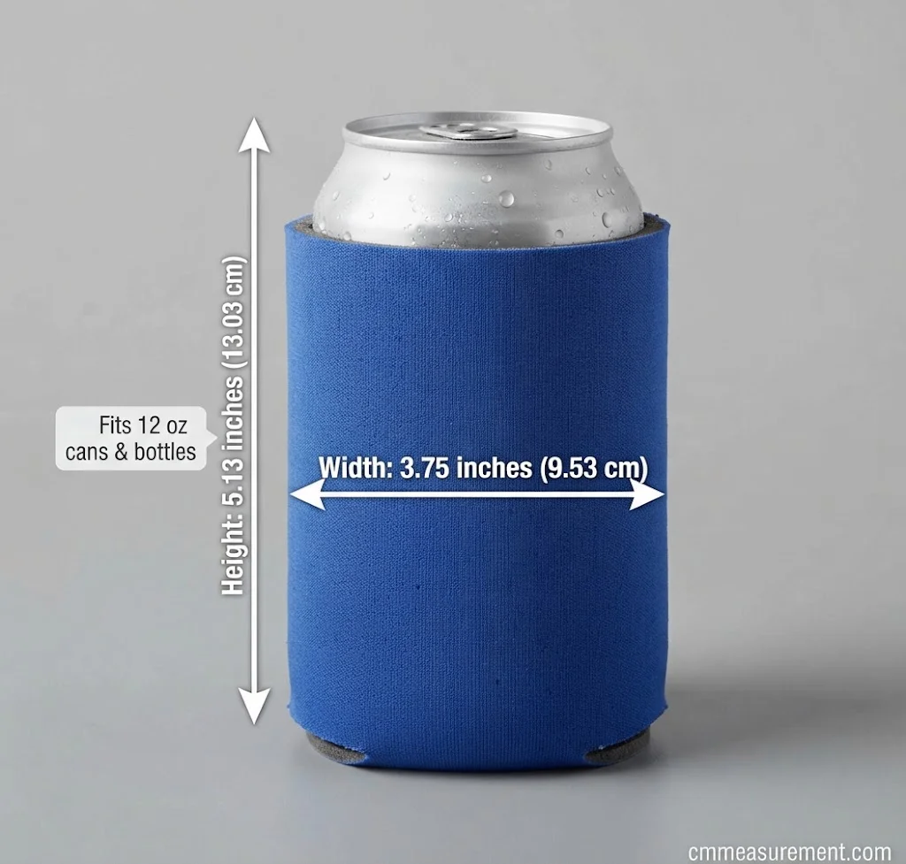 Can Koozie Dimensions: 3 Powerful Size Guide for the Perfect, Easy Fit
