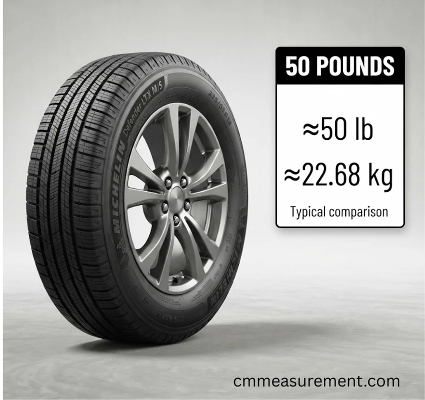 How Heavy Is 50 Lbs