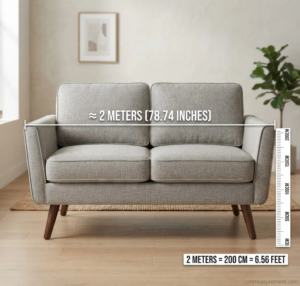 How Long Is 2 Meters