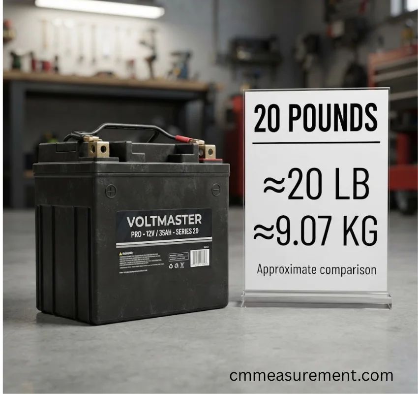 How Heavy Is 20 Lbs