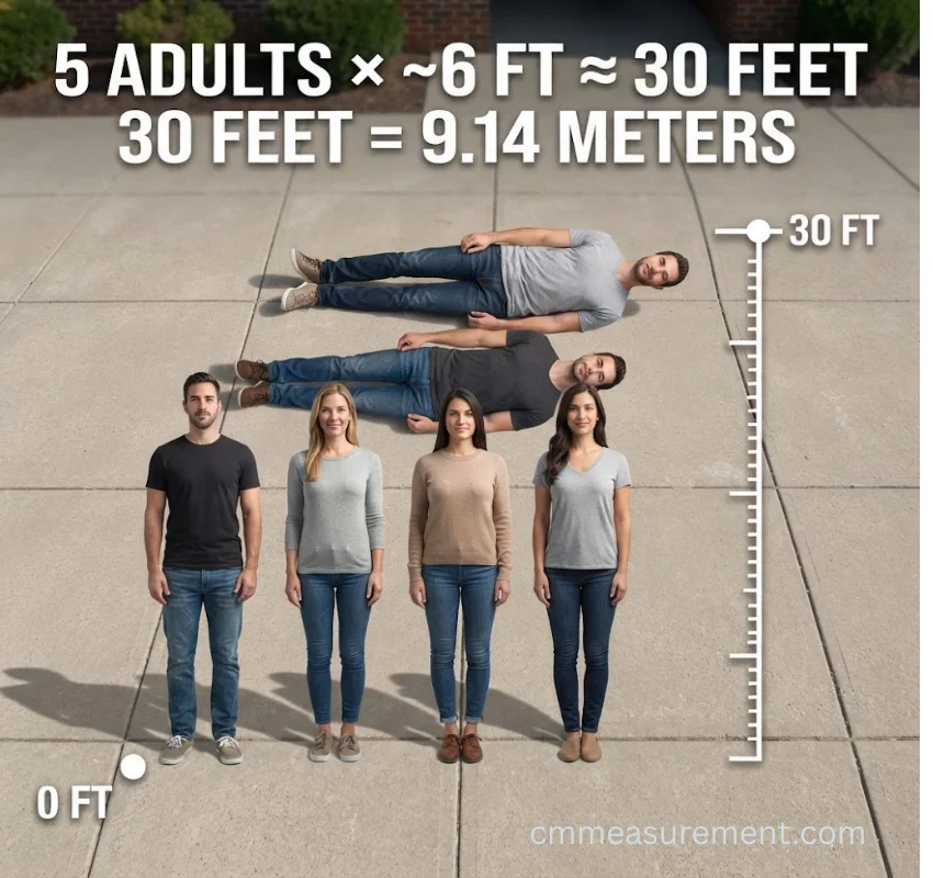 What Does 30 Feet Look Like
