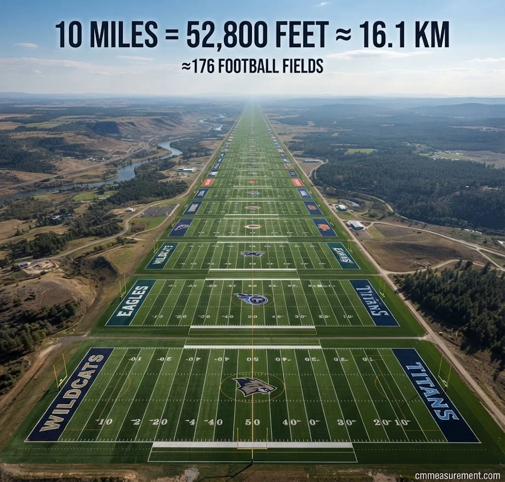 How Long Is 10 Miles