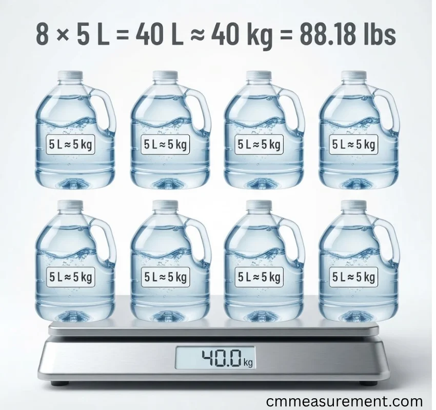 How Heavy Is 40 kg in Pounds and Other Units