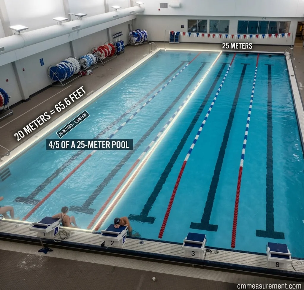 How Long Is 20 Meters
