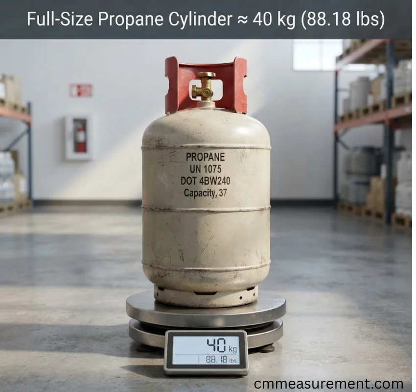 How Heavy Is 40 kg in Pounds and Other Units