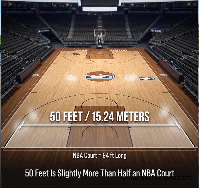 How Long Is 50 Feet