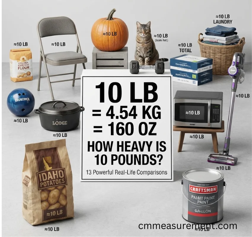 How Heavy Is 10 Lbs? 13 Powerful Real-Life Comparisons to Easily Visualize This Surprisingly Light Weight
