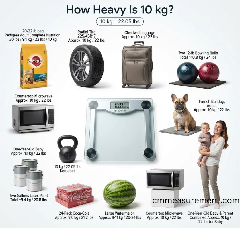 How Heavy Is 10 kg? 11 Powerful Real-Life Comparisons to Understand 10 Kilograms
