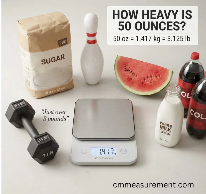 How Heavy Is 50 Ounces? 7 Powerful Real-Life Comparisons to Easily Visualize