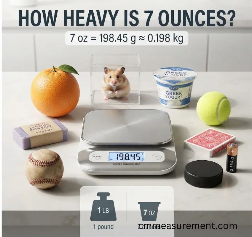 How Heavy Is 7 Ounces? 7 Amazing Real-Life Comparisons to Easily Visualize This Light Weight