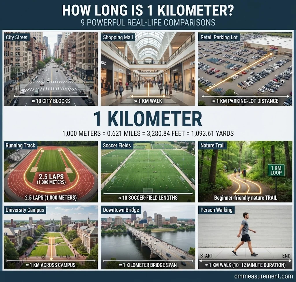 How Long Is 1 Kilometer? 9 Powerful Real-Life Comparisons to Easily Visualize This Surprisingly Long Distance