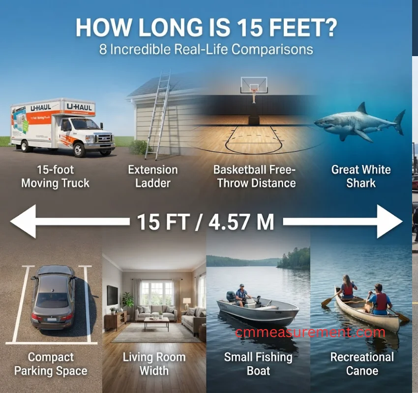 How Long Is 15 Feet? 8 Incredible Real-Life Comparisons to Easily Visualize This Amazing Length