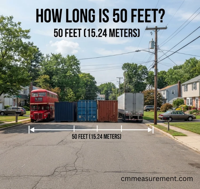 How Long Is 50 Feet? 7 Amazing Real-Life Comparisons to Easily Visualize This Impressive Length