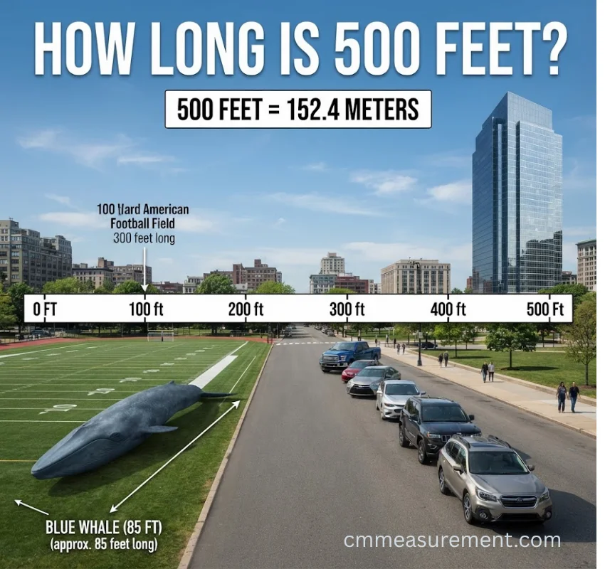 How Long Is 500 Feet? 7 Incredible Real-Life Comparisons to Visualize This Massive Distance
