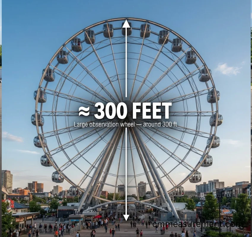 How Long Is 300 Feet
