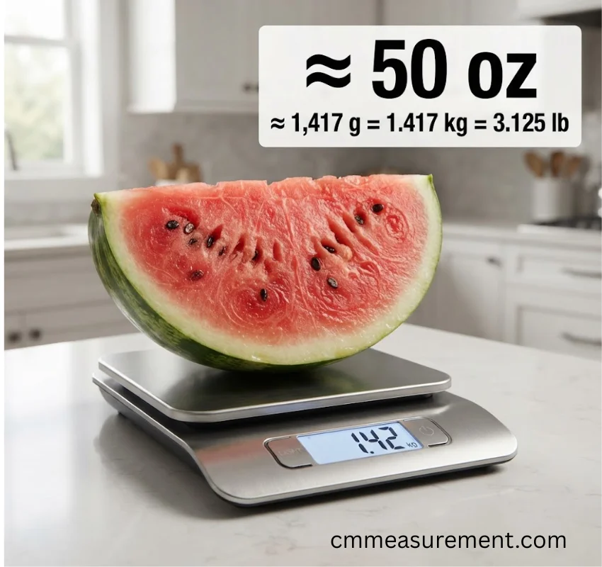 How Heavy Is 50 Ounces