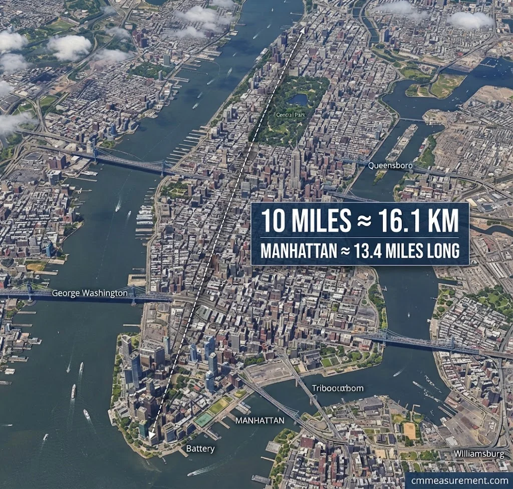 How Long Is 10 Miles