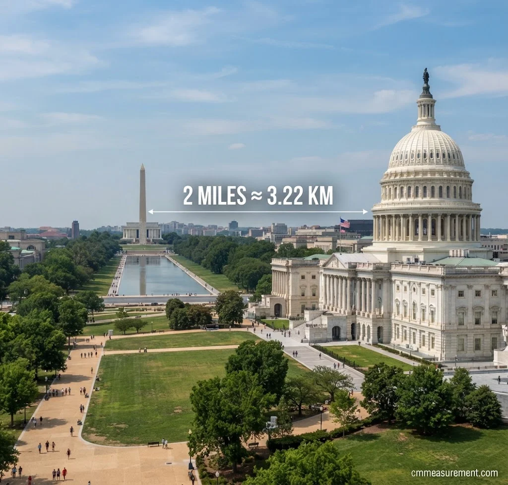 How Long Is 2 Miles