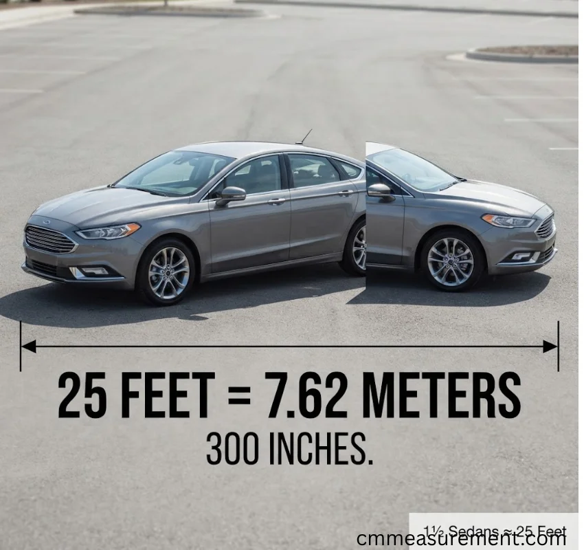 How Long Is 25 Feet