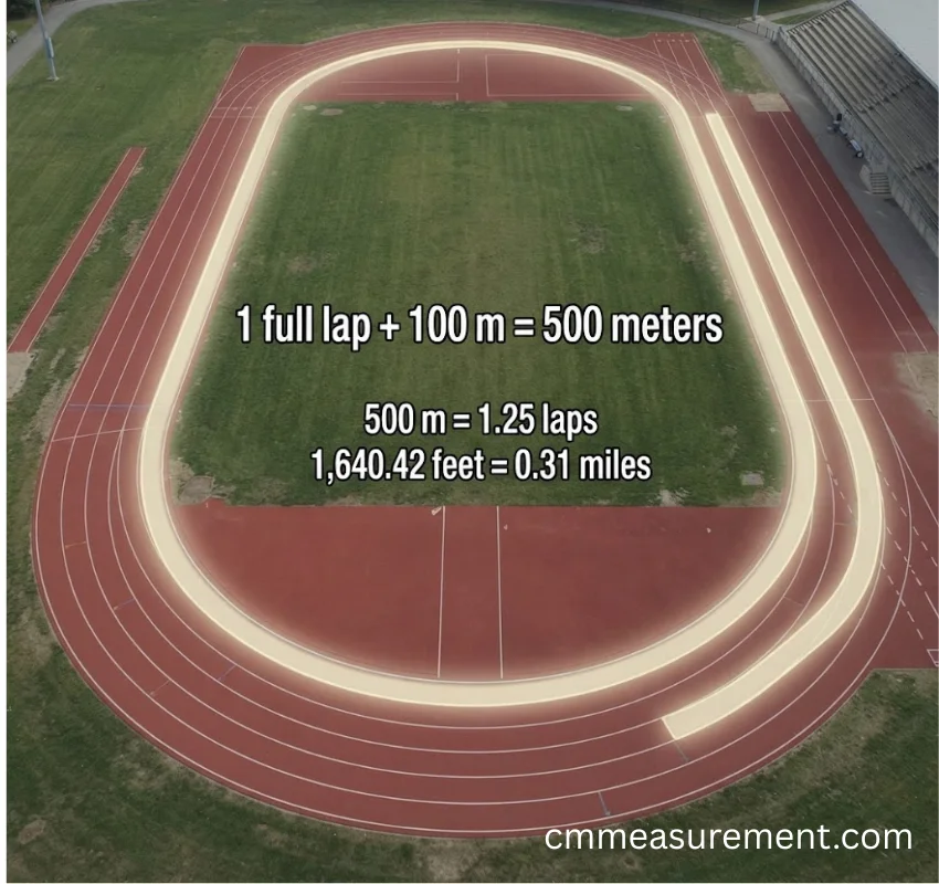 How Long Is 500 Meters
